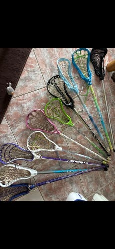 10 sticks lacrosse
