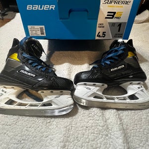 Bauer Supreme 3S Pro Hockey Skates Size 4.5 (Used)