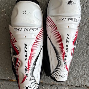 Junior Easton Stealth S3 11" Shin Pads (Used)