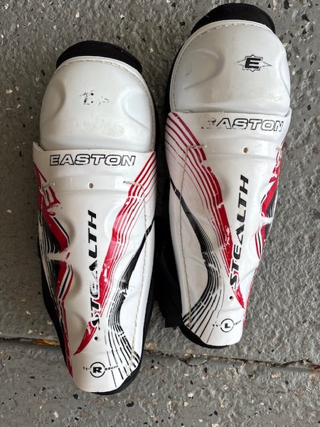 Junior Easton Stealth S3 11" Shin Pads (Used)