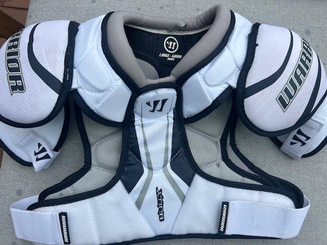 Large Junior Warrior Bully Shoulder Pads (New)