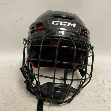 Used CCM TACKS 70 Helmet Cage Combo Black SM 11855-S000189393