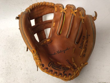 Used Rawlings RBG88 BB/SB Glove RH Throw Orange 11 1/2" 11855-S000189475