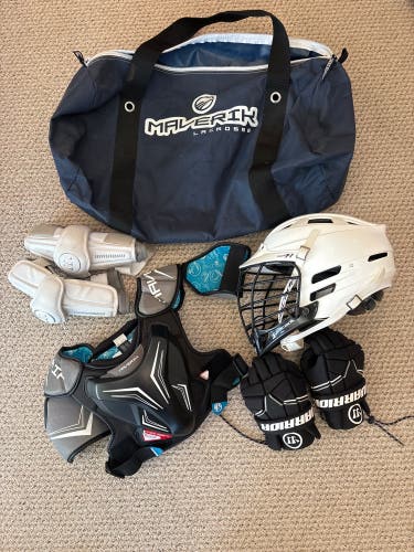 Lacrosse equipment full set up for youth