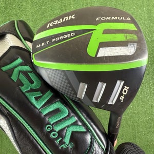 Krank Formula 6 Forged 10.5 Driver Fujikura Inertia Light Tour Shaft Senior Flex