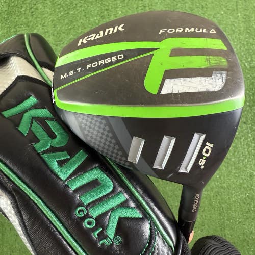 Krank Formula 6 Forged 10.5 Driver Fujikura Inertia Light Tour Shaft Senior Flex