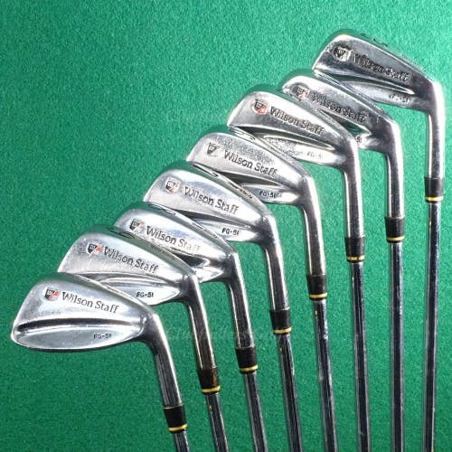 Wilson Staff FG-51 Tour Blade 3-PW Iron Set TT Dynamic R300 Steel Regular