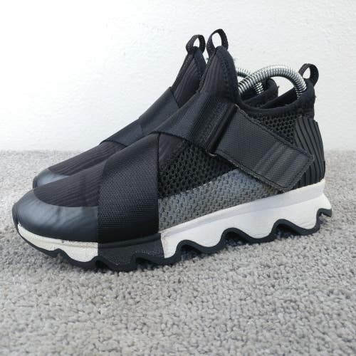 Sorel Kinetic Sneak Womens Size 6.5 Shoes Black Athletic Sneakers Low