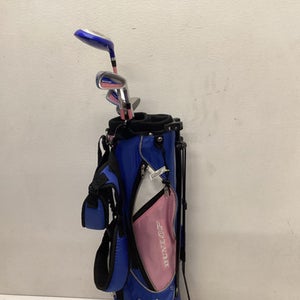 Used Dunlop POWERLIFT Jr Package Set RH Royal Blue 4 Piece 11443-S000198186