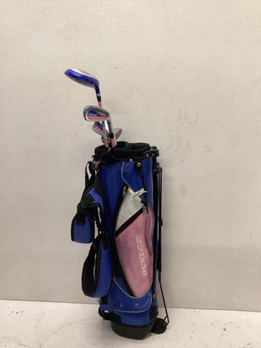 Used Dunlop POWERLIFT Jr Package Set RH Royal Blue 4 Piece 11443-S000198186
