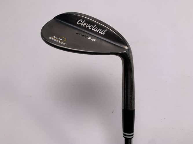 Cleveland CG15 Black Pearl Pitching Wedge PW 48* 8 Traction Wedge Steel Mens RH