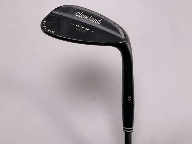 Cleveland 588 RTX 2.0 Tour Black Gap Wedge GW 52* 10 DG Wedge Steel Mens RH