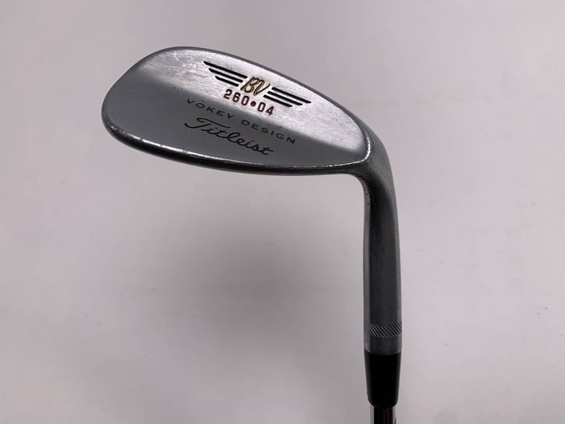 Titleist Vokey Chrome 200 Lob Wedge LW 60* 4 True Temper DG Wedge Steel Mens RH