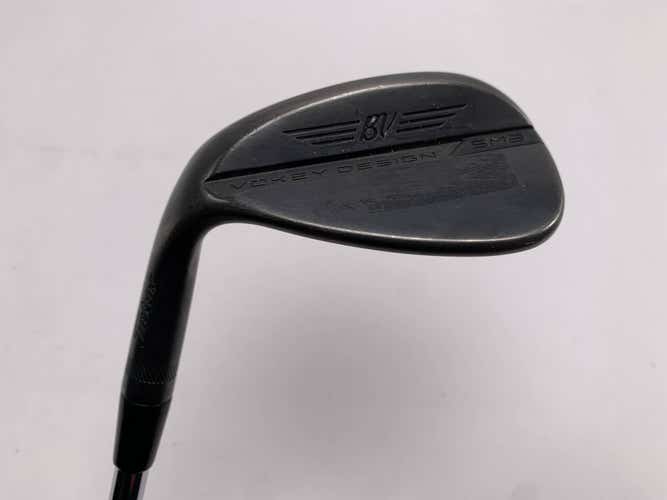 Titleist Vokey SM8 Jet Black Sand Wedge SW 54* 10 S-Grind DG Wedge Steel Mens LH