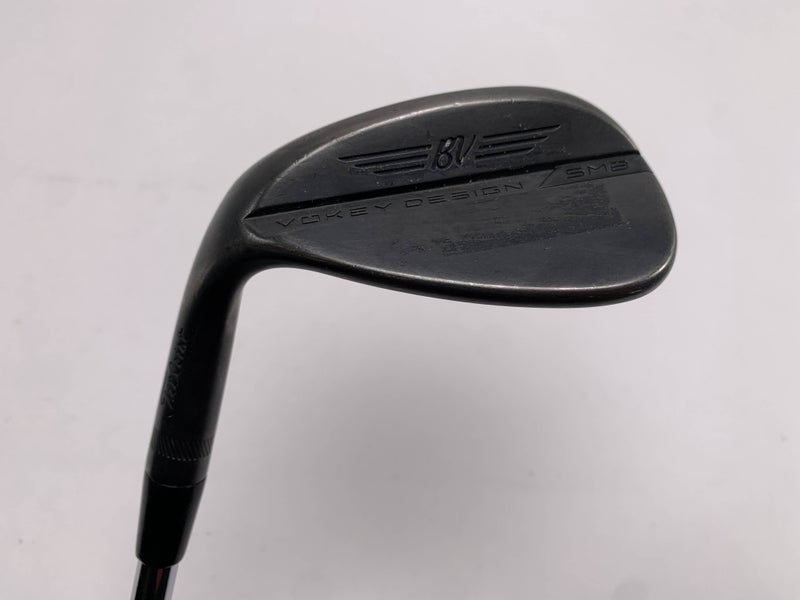Titleist Vokey SM8 Jet Black Sand Wedge SW 54* 10 S-Grind DG Wedge Steel Mens LH