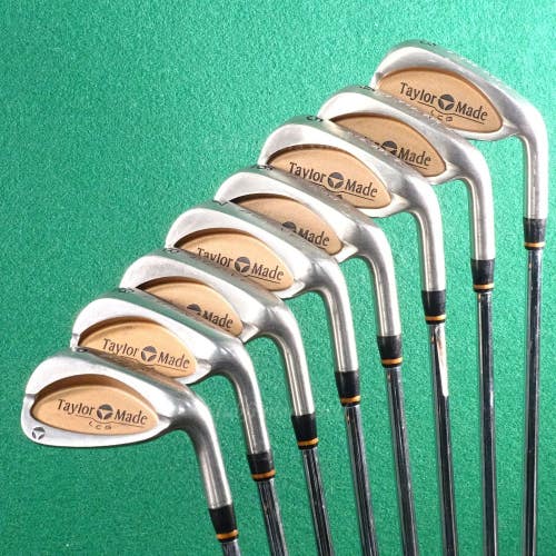 TaylorMade Burner LCG 3-PW Iron Set Precision Rifle S-90 Steel Stiff