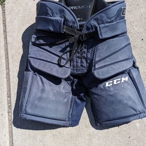 Large Intermediate CCM Premier Goalie Pants (Used)