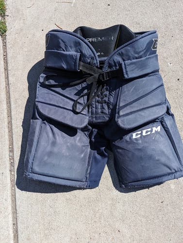 Large Intermediate CCM Premier Goalie Pants (Used)