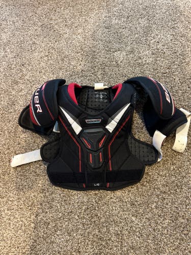 Large Intermediate Bauer NSX Shoulder Pads (Used)