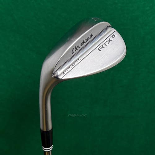 LH Cleveland RTX6 Zipcore Chrome 54-10 54 Sand Wedge DG Spinner TI Wedge Flex