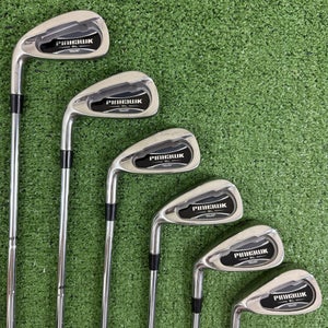 Pinhawk SL Single One Length Iron Set 4-9 Apollo Steel Regular Flex Left Handed
