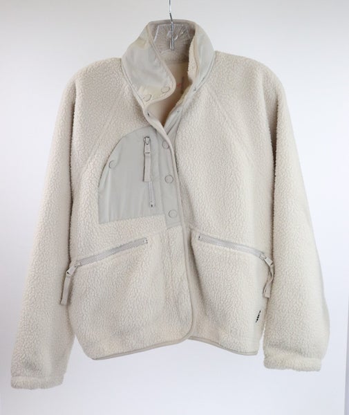 FREE PEOPLE Movement Women's Hit the Slopes Fleece Jacket Size XS - READ