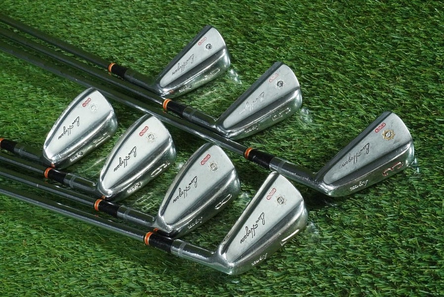 BEN HOGAN APEX IRONS SET GRIND 7pc. 3+5-E BEN HOGAN 4 STIFF FLEX STEEL RH ~ LOOK