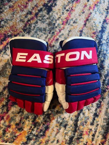 Montreal Canadiens Pro Stock Easton gloves