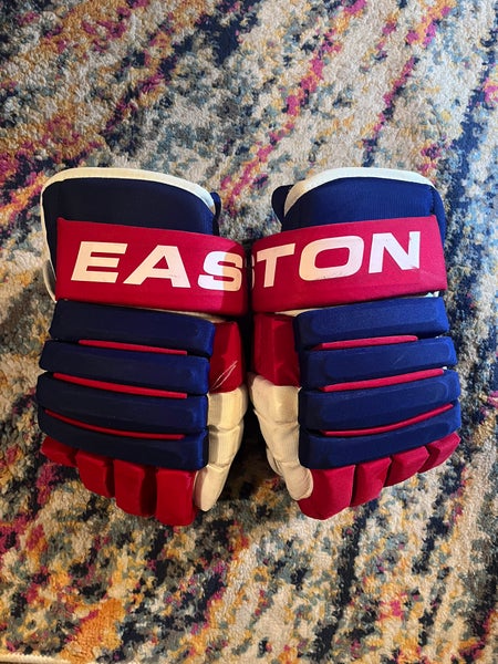Montreal Canadiens Pro Stock Easton gloves