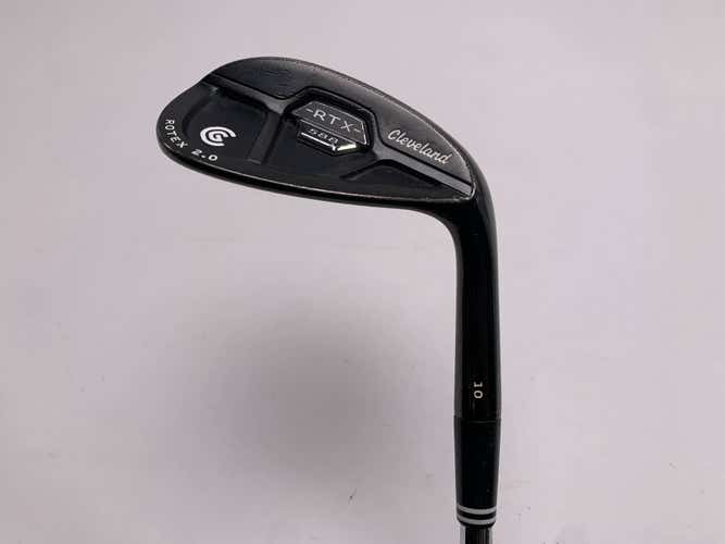 Cleveland 588 RTX 2.0 CB Black Satin Gap Wedge GW 52* DG Wedge Steel Mens RH