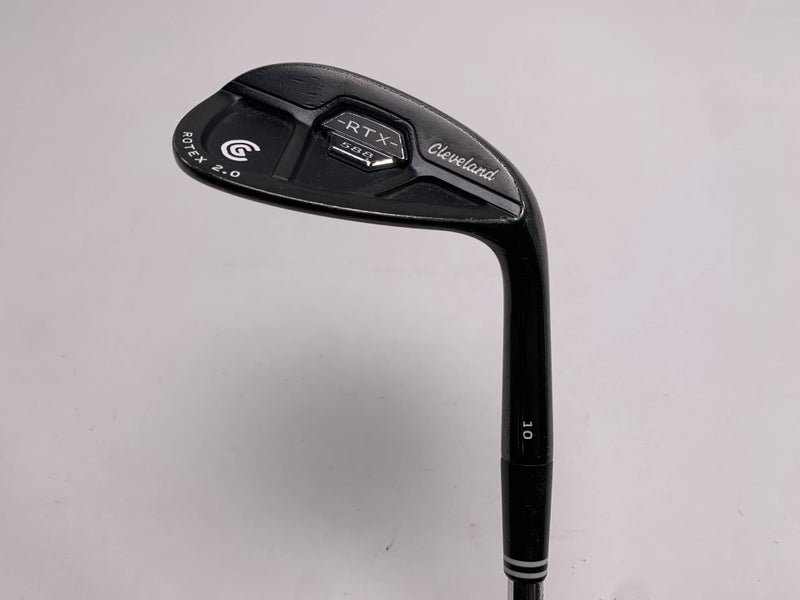 Cleveland 588 RTX 2.0 CB Black Satin Gap Wedge GW 52* DG Wedge Steel Mens RH