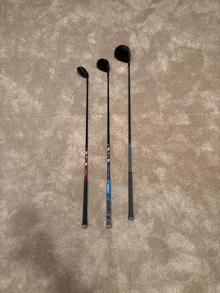 2023 TaylorMade “Top of Bag” Left Hand(Full Set) Stiff Flex Qi 10 1 wood - 3 Wood Stealth 2 3 hybrid