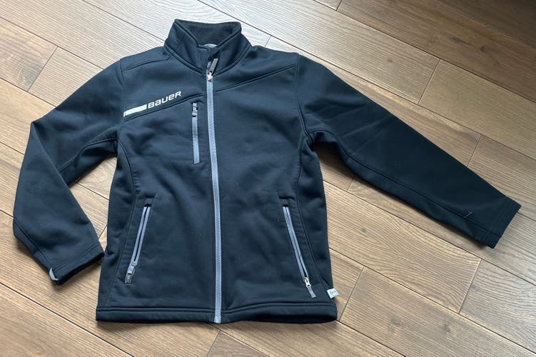 Black Boys Medium Bauer Jacket (Used)