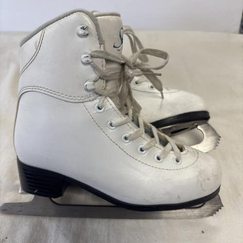 Girls Junior Size 4 Jackson Soft Skate Figure Ice Skates