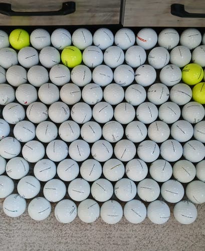120(10 dozen) Titleist Prov1, Prov1X used golf balls.