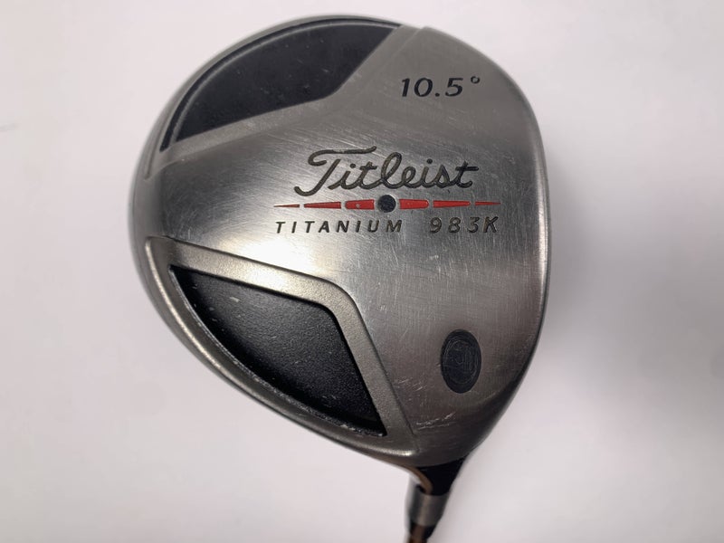 Titleist 983 K Driver 10.5* 4650 Regular Graphite Mens RH Midsize Grip