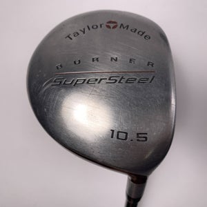 TaylorMade Supersteel Driver 10.5* Bubble M-70 70g Senior Graphite Mens RH