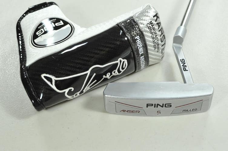 Ping Anser 5 Milled 35" Putter Black Dot RH Steel with Head Cover  # 203284
