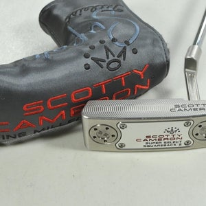 Titleist 2023 Scotty Cameron Super Select Squareback 2 Long 38" Putter  # 203304