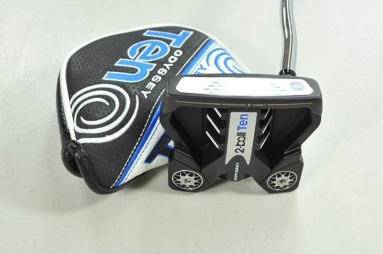 Odyssey Ten 2-Ball 33" Putter RH Stroke Lab Steel with Head Cover  # 203331