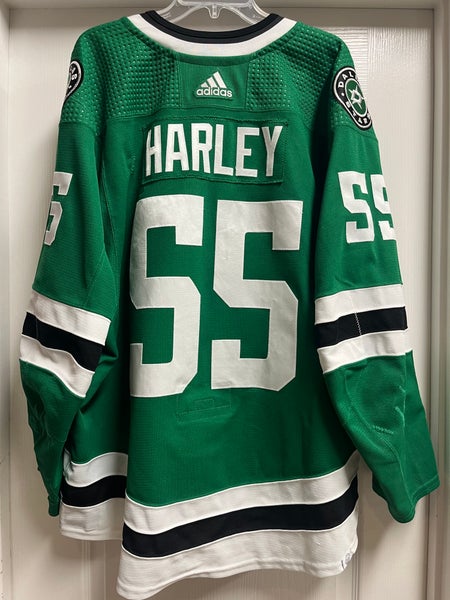 Thomas Harley Dallas Stars 2023/2024 Set 1 Home Game Worn Jersey