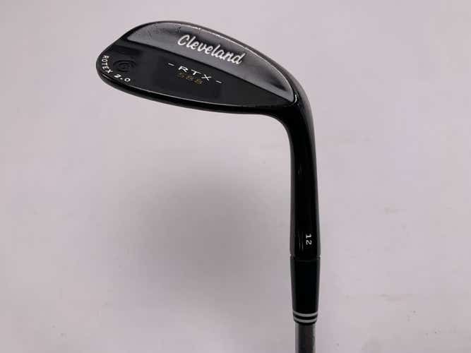 Cleveland 588 RTX 2.0 Black Satin Sand Wedge SW 65* 12 KBS Tour C-Taper Mens RH