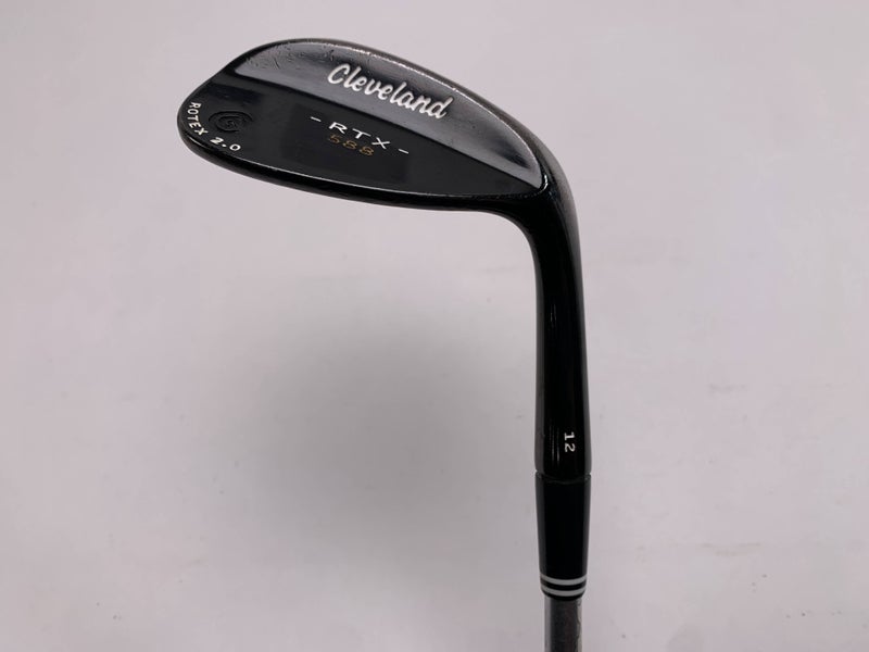 Cleveland 588 RTX 2.0 Black Satin Sand Wedge SW 65* 12 KBS Tour C-Taper Mens RH