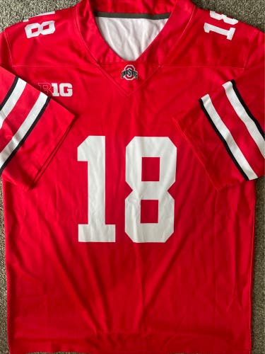 Ohio State Buckeyes Marvin Harrison Jr Arizona Cardinals Jersey Men’s XL