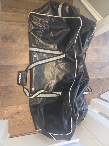 Tour black wheeled Goalie Bag (Used)
