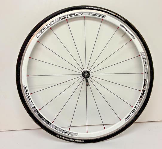 Edge XLR 300 20-Bladed Spoke Aero White Aluminum 700C Front Wheel SL Hub +Tire