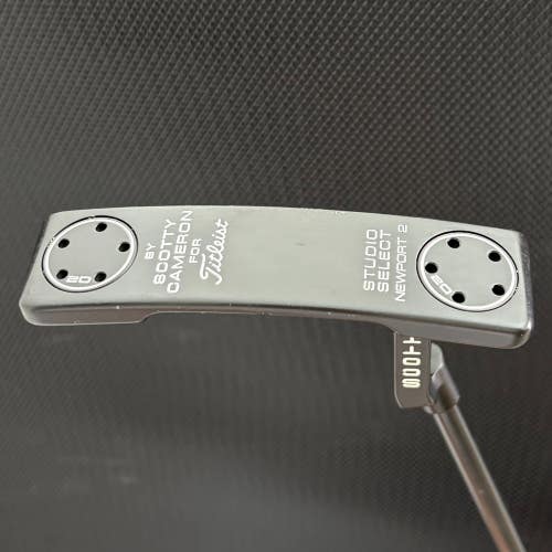 SCOTTY CAMERON STUDIO SELECT NEWPORT 2 CUSTOM PUTTER (33)