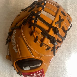 Brand-new 13" Rawlings Traditional Tan Heart of the Hide DCT First Base Mitt / PROTDCTT