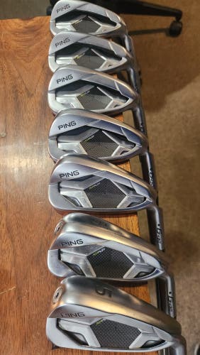 Ping G430 Iron set LIKE NEW 5-PW + 45* GW S300 stiff shafst