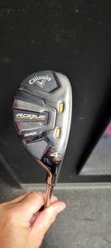 Used Callaway ROGUE MAX Mens Hybrid Club RH 4 Hybrid 11497-S000152452